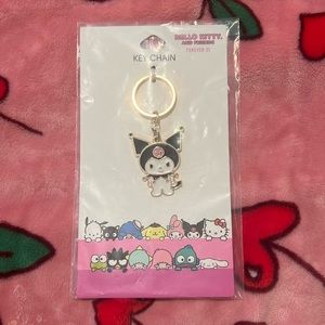 Kuromi keychain. Hello Kitty collection.